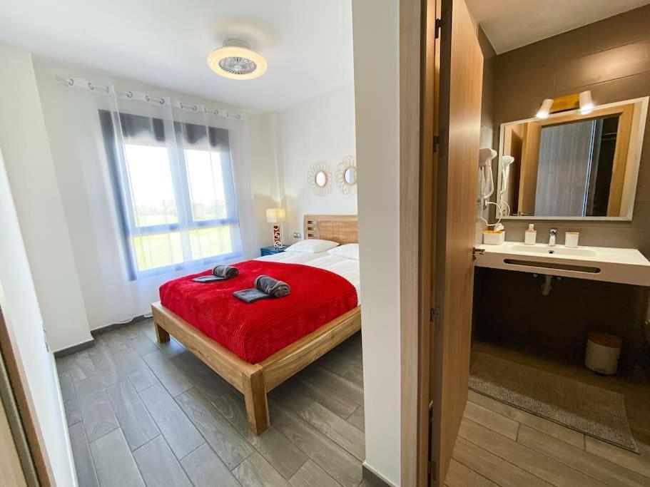 Sunny Luxury Apartment With Two Great Sunny - Level Terraces, Two Swimming Pools, In A New Complex Pueblo Majorero, Close To Fuerteventura Golf Club, Next To The Beach , Atlantico Shopping Mall And Casino In Caleta De Fuste Ngoại thất bức ảnh