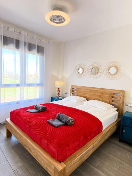 Sunny Luxury Apartment With Two Great Sunny - Level Terraces, Two Swimming Pools, In A New Complex Pueblo Majorero, Close To Fuerteventura Golf Club, Next To The Beach , Atlantico Shopping Mall And Casino In Caleta De Fuste Ngoại thất bức ảnh