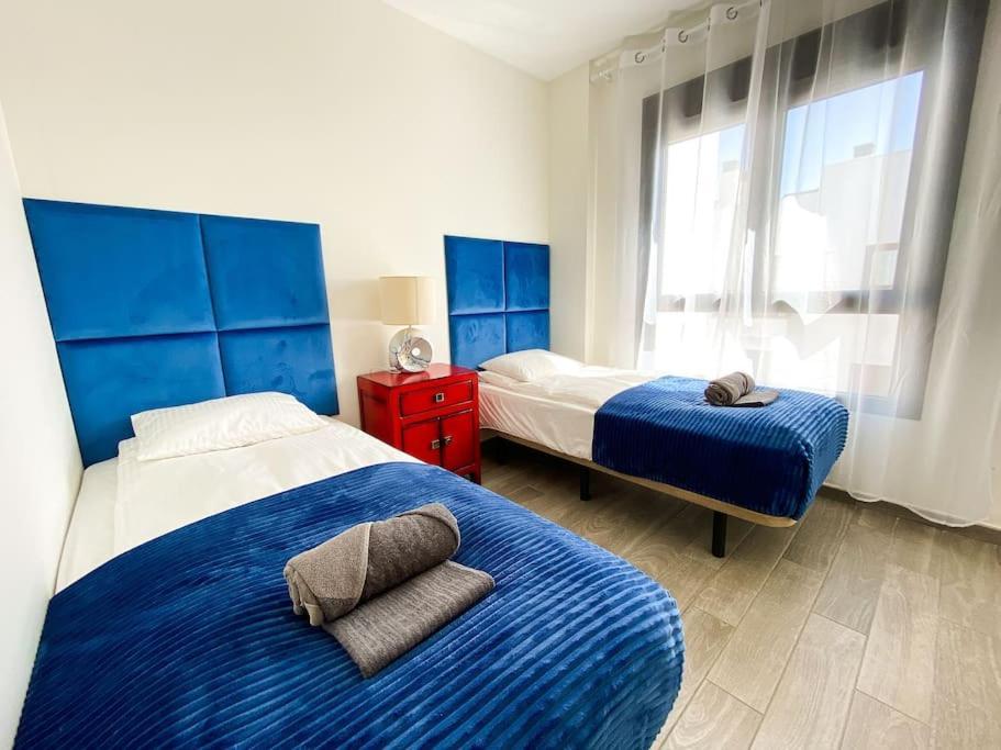 Sunny Luxury Apartment With Two Great Sunny - Level Terraces, Two Swimming Pools, In A New Complex Pueblo Majorero, Close To Fuerteventura Golf Club, Next To The Beach , Atlantico Shopping Mall And Casino In Caleta De Fuste Ngoại thất bức ảnh