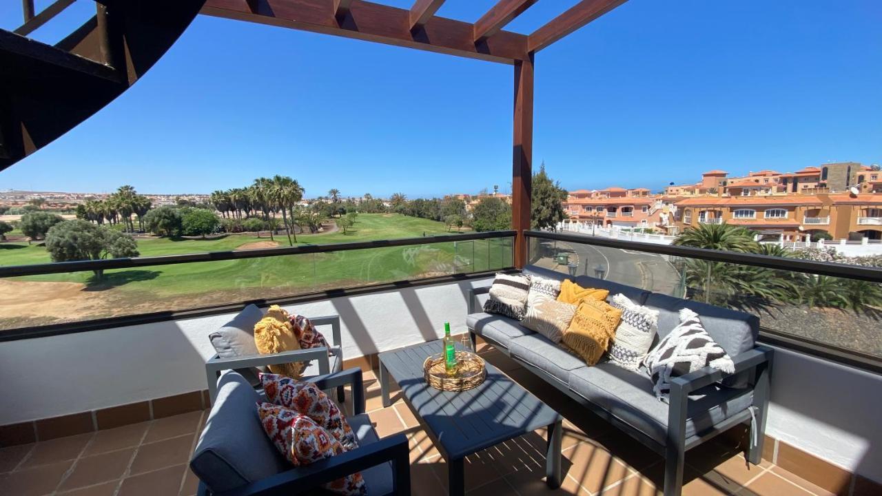 Sunny Luxury Apartment With Two Great Sunny - Level Terraces, Two Swimming Pools, In A New Complex Pueblo Majorero, Close To Fuerteventura Golf Club, Next To The Beach , Atlantico Shopping Mall And Casino In Caleta De Fuste Ngoại thất bức ảnh